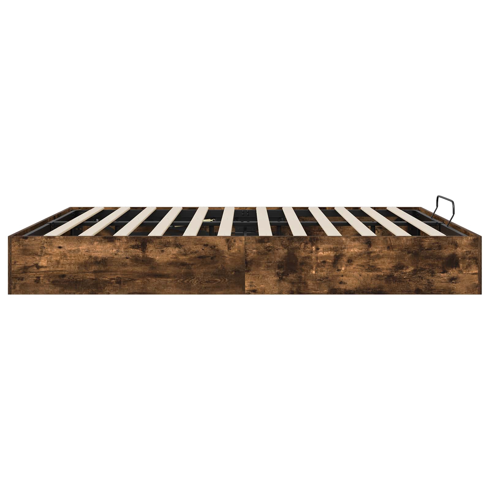 Ottoman Sengeramme Røkt Eik 193 X 120 X 25 Cm Sponplate