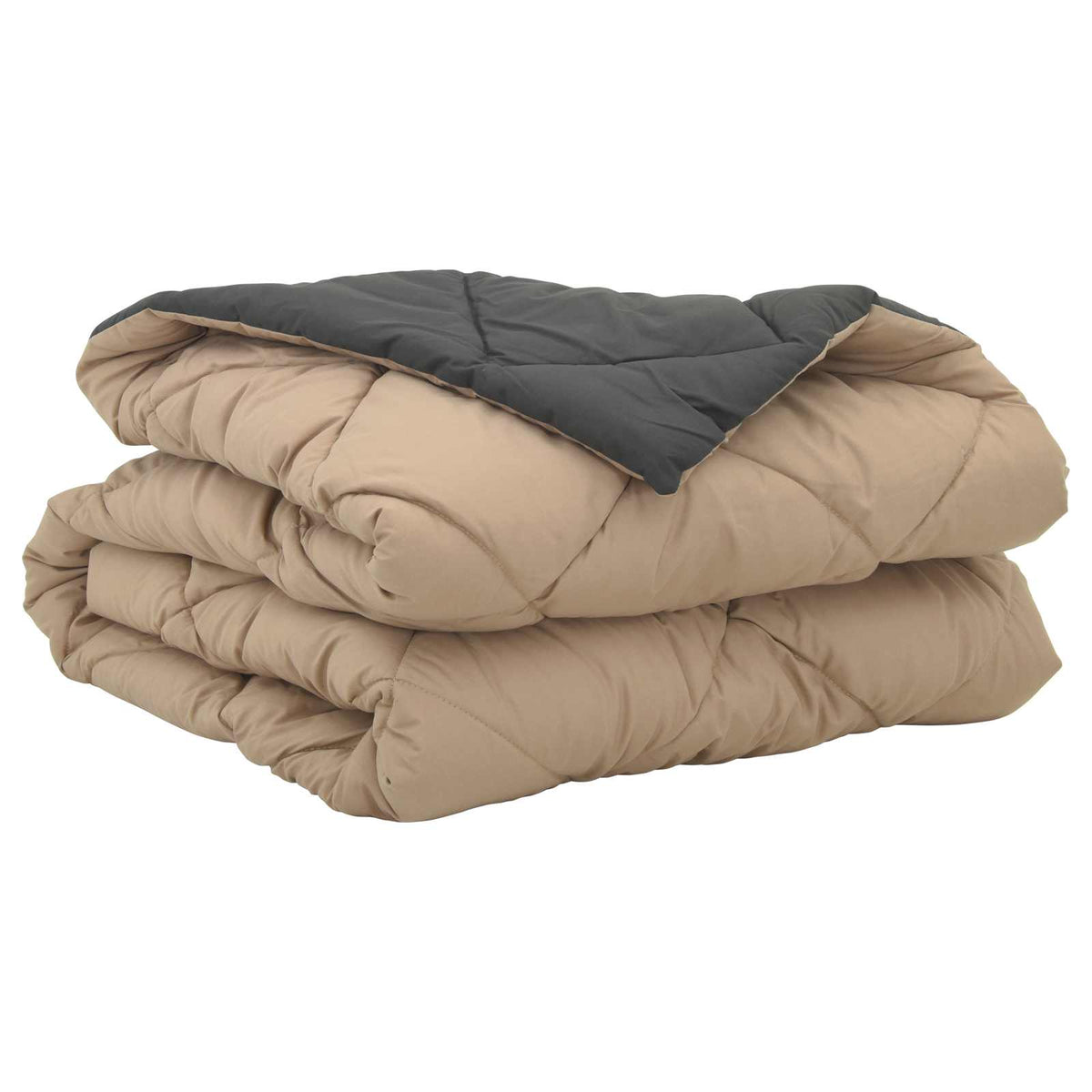 Sommerdyne Antrasitt Og Taupe 200 X 140 Cm Mikrofiber