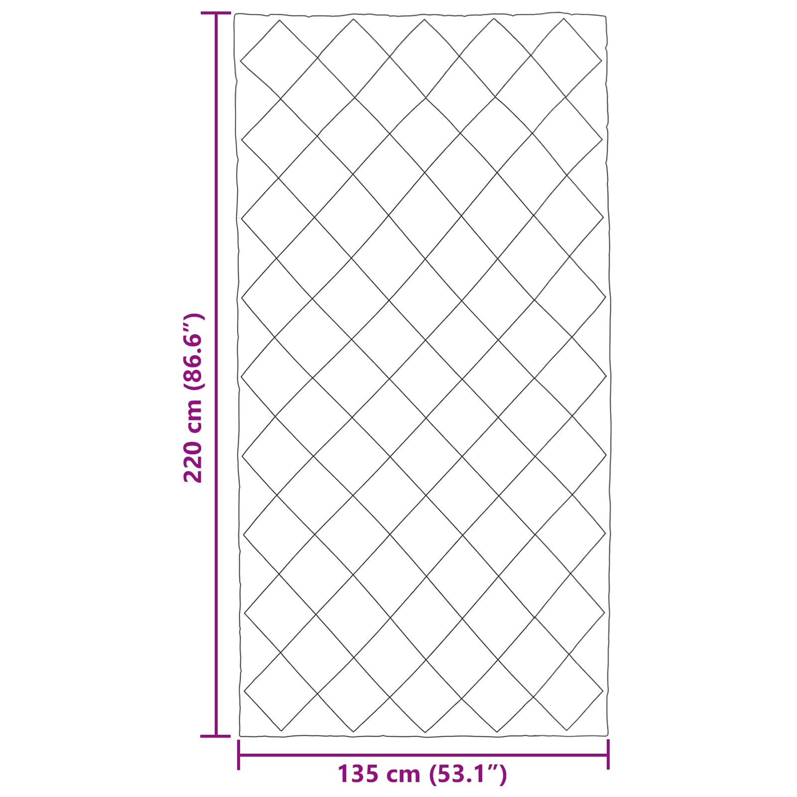 Sommerdyne Antrasitt Og Taupe 220 X 135 Cm Mikrofiber