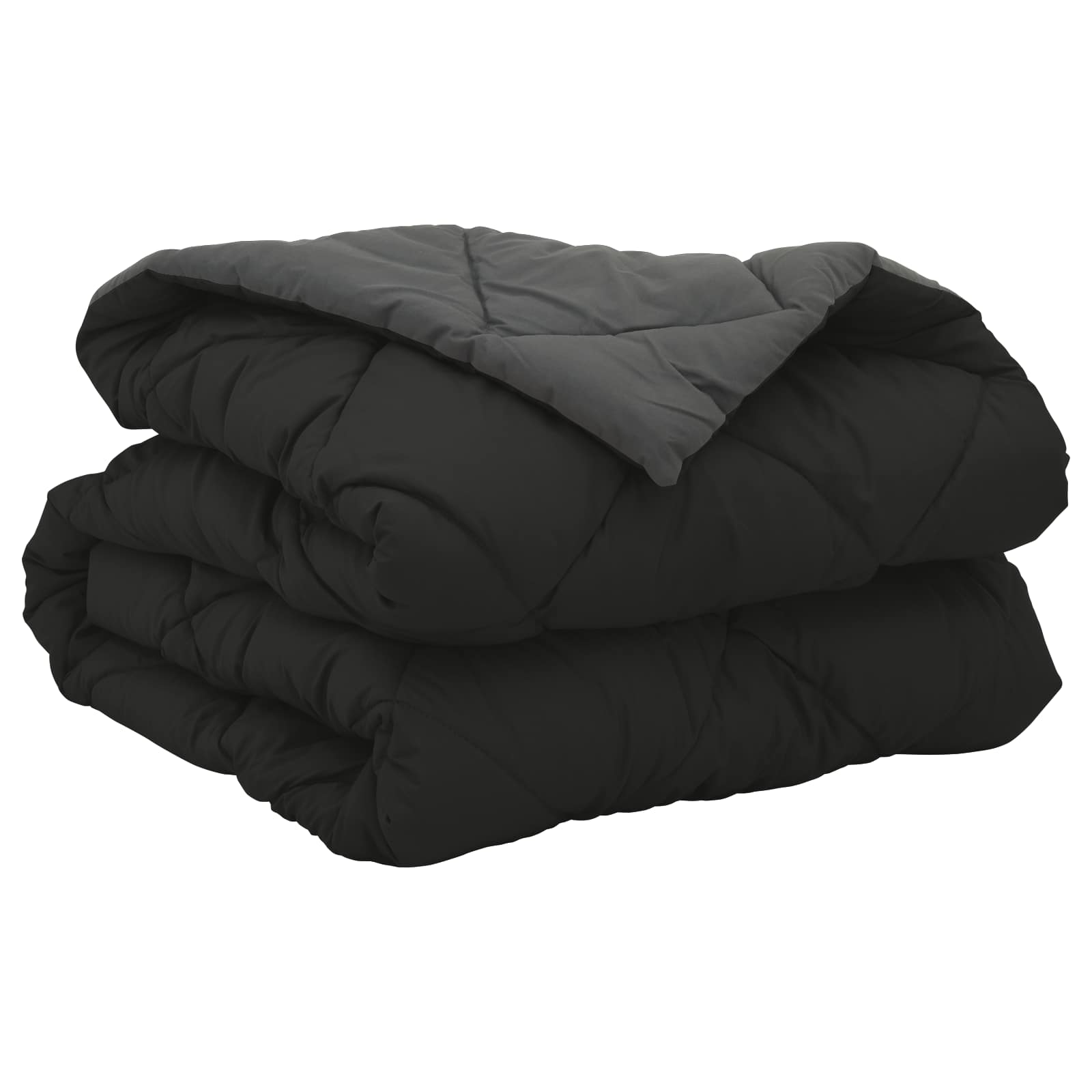 Sommerdyne Svart Og Anthracite 200 X 135 Cm Mikrofiber