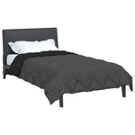 Sommerdyne Svart Og Anthracite 200 X 135 Cm Mikrofiber