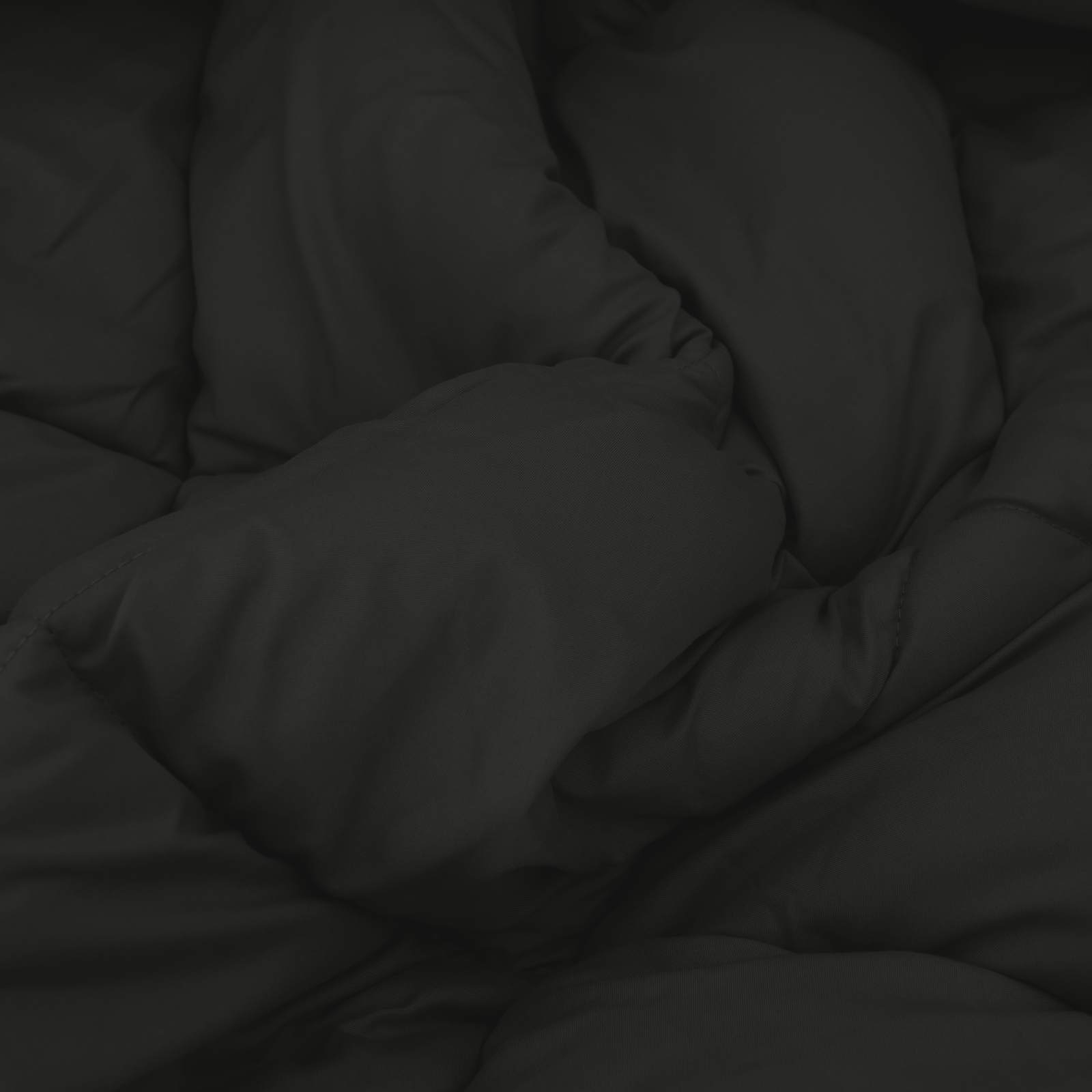 Sommerdyne Svart Og Anthracite 220 X 260 Cm Mikrofiber