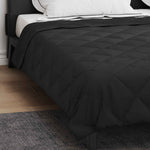 Full År Dyne Svart 220 X 200 Cm Mikrofiber
