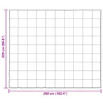 Sommerdyne Svart 220 X 260 Cm Sateng Og Mikrofiber