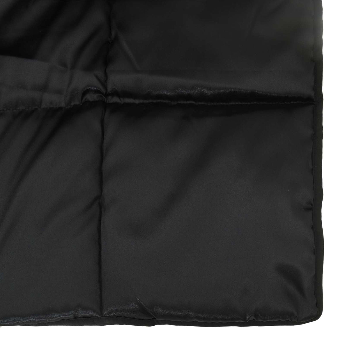 Full År Dyne Svart 220 X 200 Cm Sateng Og Mikrofiber