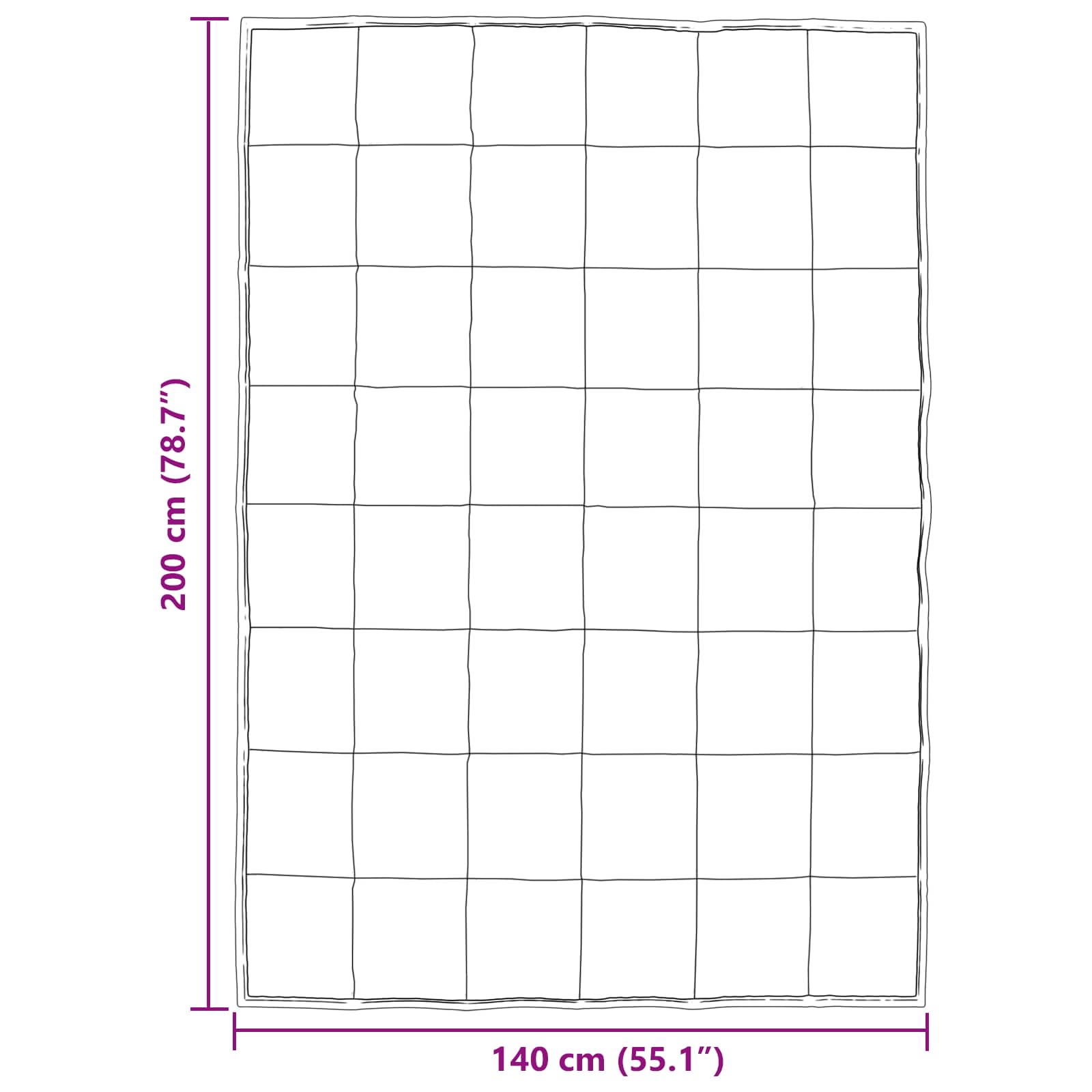 Full År Dyne Sølv 200 X 140 Cm Sateng Og Mikrofiber