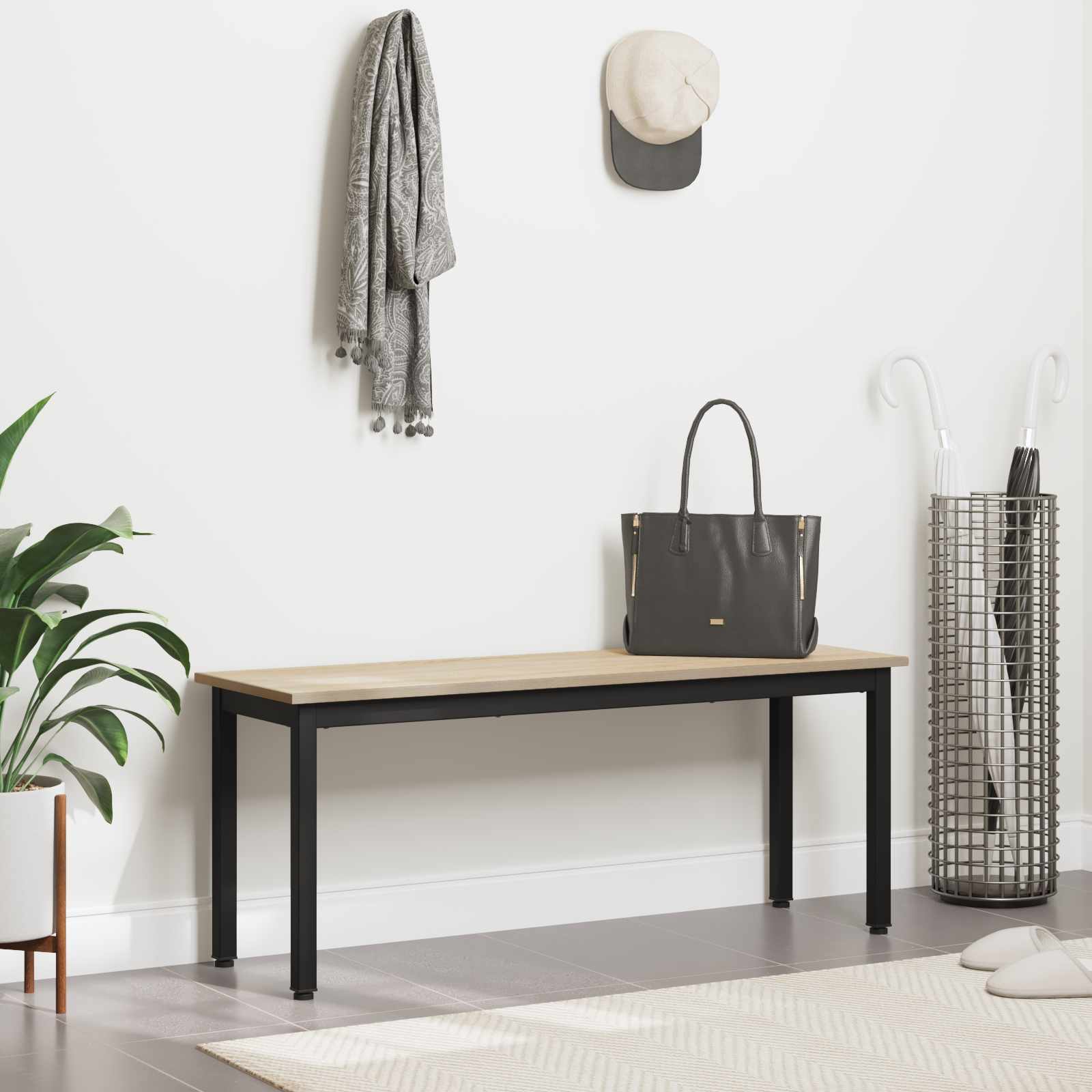 Benk Sonoma 110 X 35 X 45 Cm Konstruert Tre