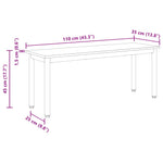 Benk Sonoma 110 X 35 X 45 Cm Konstruert Tre