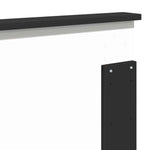 Sengestamme Med Skuff Svart 140 X 190 Cm Ingeniørtre