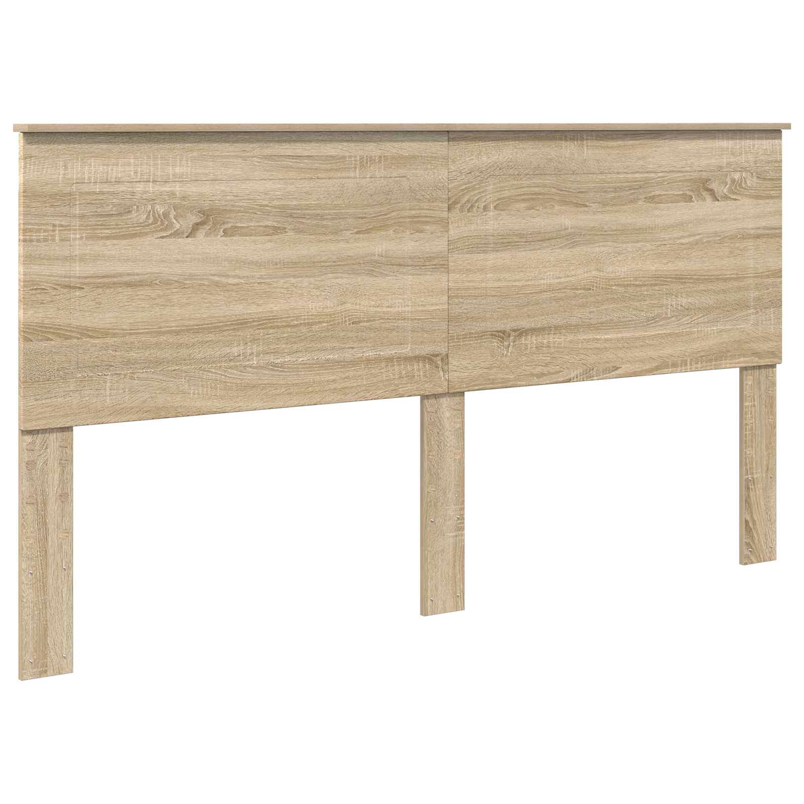 Seng Med Oppbevaring Sonoma Eik 180 X 200 Cm Konstruert Tre
