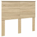 Seng Med Oppbevaring Sonoma Eik 120 X 200 Cm Konstruert Tre