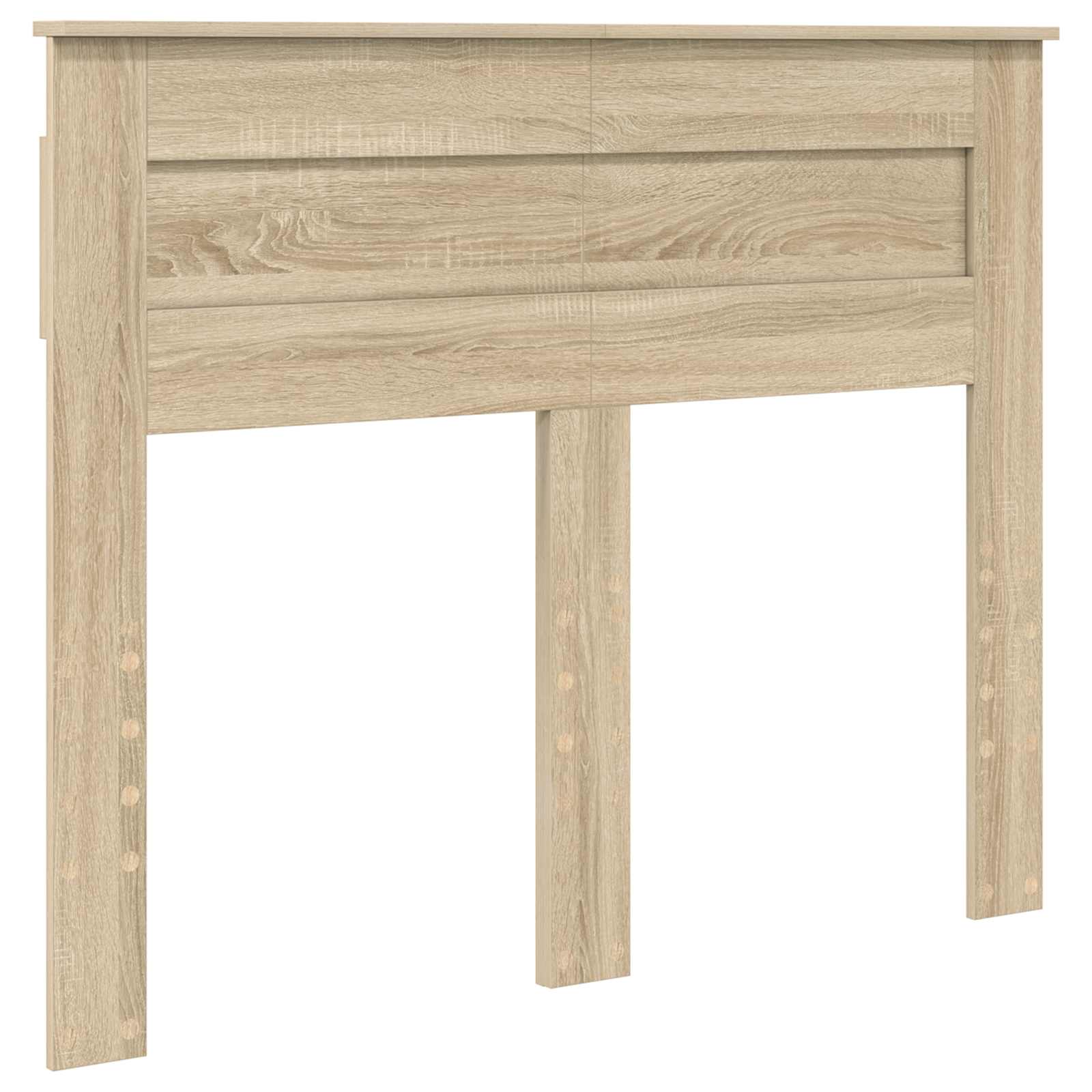 Seng Med Oppbevaring Sonoma Eik 120 X 200 Cm Konstruert Tre