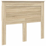 Seng Med Oppbevaring Sonoma Eik 120 X 200 Cm Konstruert Tre