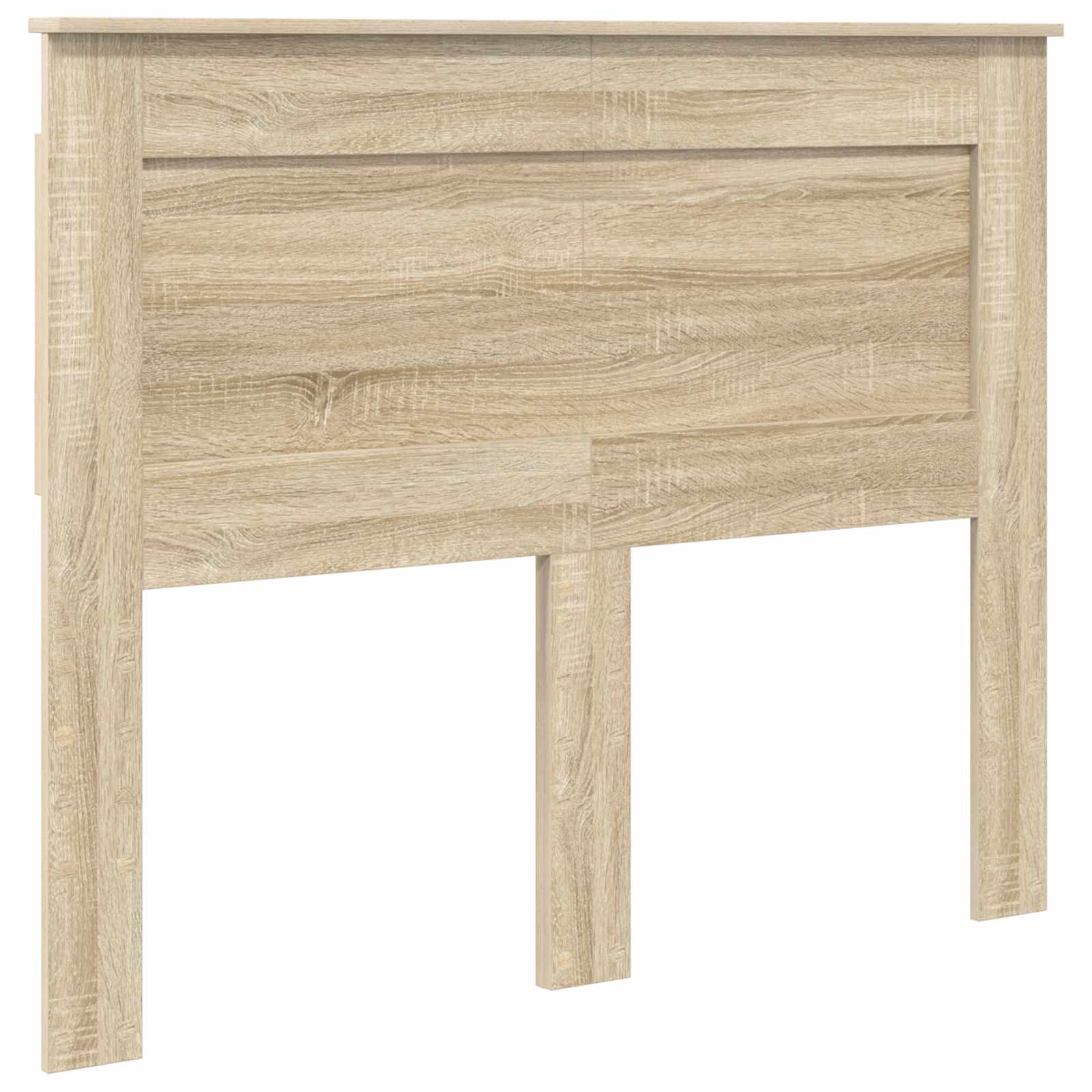 Seng Med Oppbevaring Sonoma Eik 120 X 200 Cm Konstruert Tre