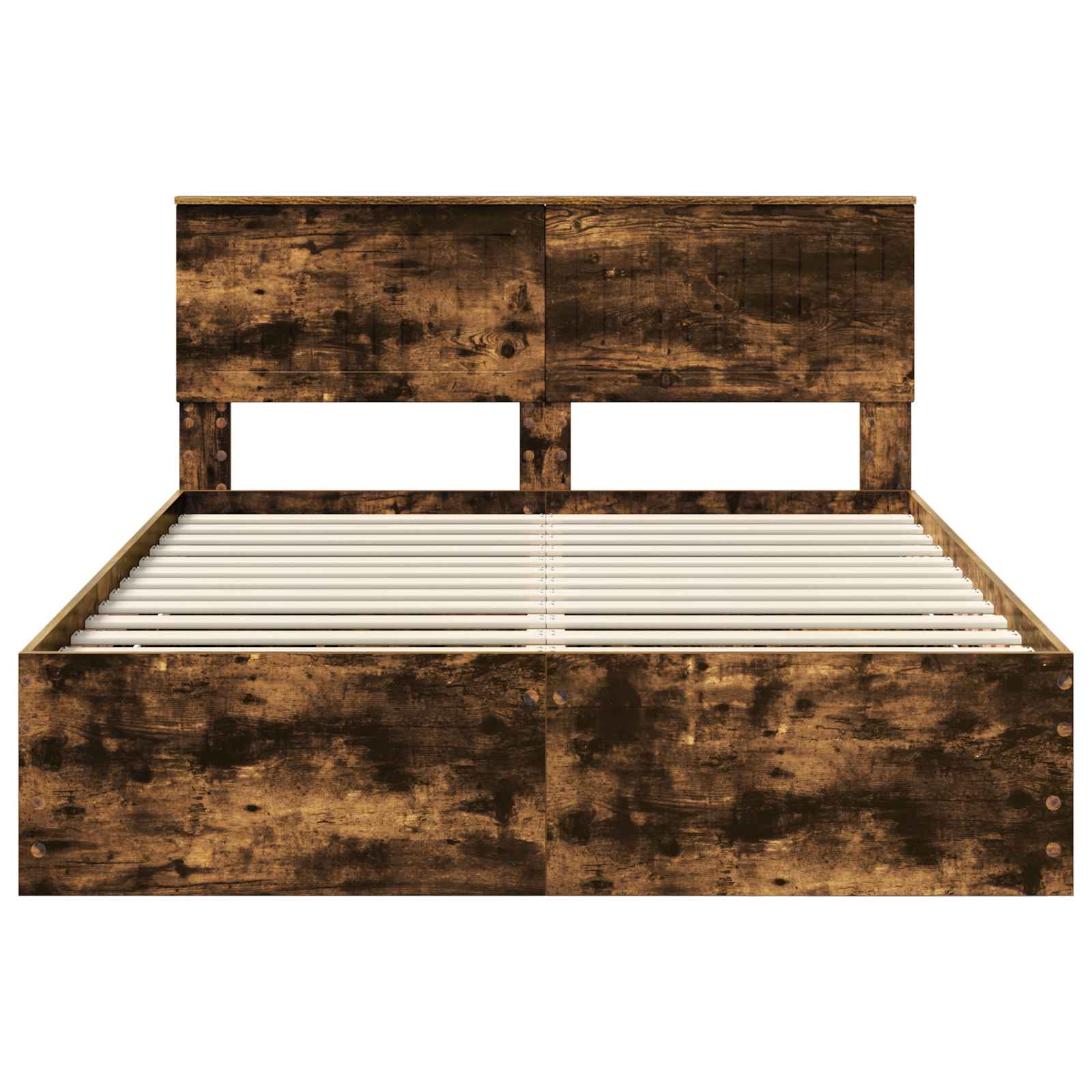 Sengestamme Med Skuff Røkt Eik 135 X 190 Cm Ingeniørtre