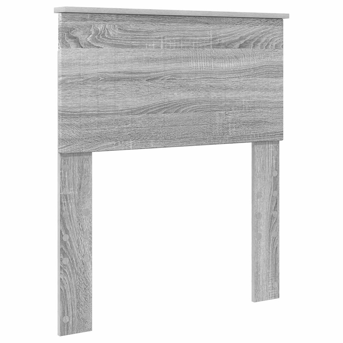 Seng Med Oppbevaring Grå Sonoma 75 X 190 Cm Konstruert Tre