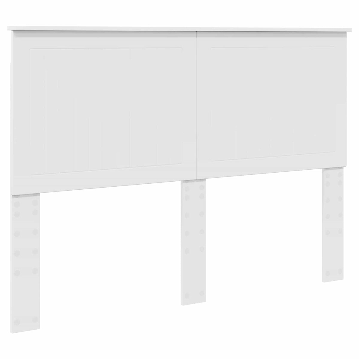 Seng Med Oppbevaring Med Skuff Hvit 140 X 200 Cm Konstruert Tre