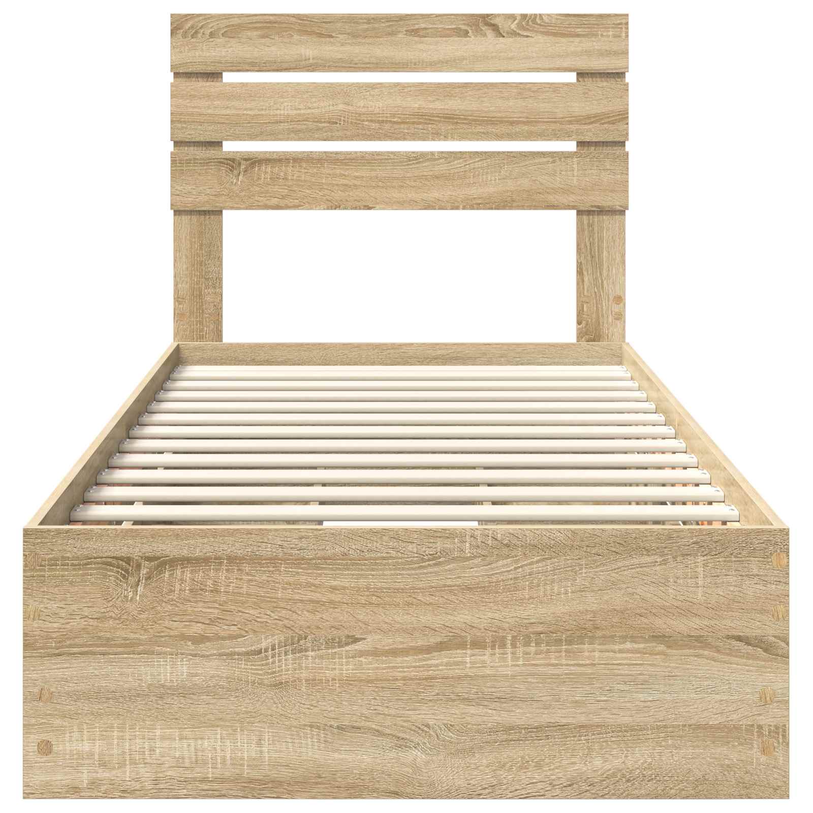 Sengestamme Med Skuff Sonoma Eik 75 X 190 Cm Ingeniørtre