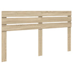 Seng Med Oppbevaring Sonoma Eik 180 X 200 Cm Konstruert Tre