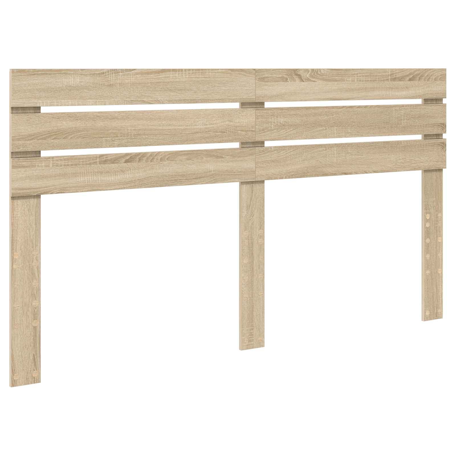 Seng Med Oppbevaring Sonoma Eik 180 X 200 Cm Konstruert Tre