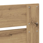 Sengestamme Med Skuff Artisan Eik 120 X 190 Cm Konstruert Tre