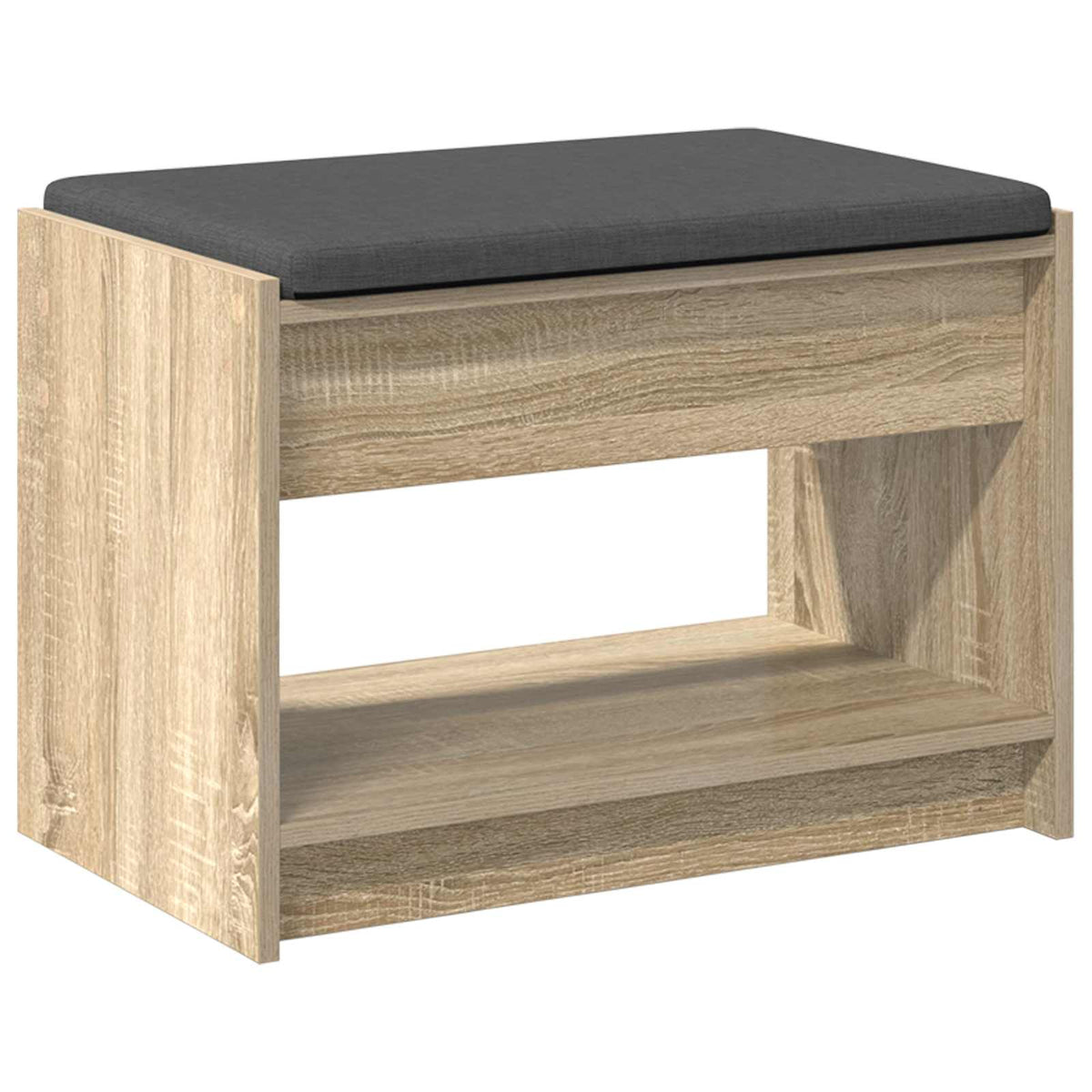 Gangbenk Sonoma Eik 63 X 38 X 45 Cm Konstruert Treverk Og Stoff