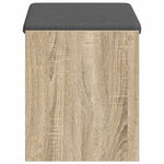 Gangbenk Sonoma Eik 63 X 38 X 45 Cm Konstruert Treverk Og Stoff