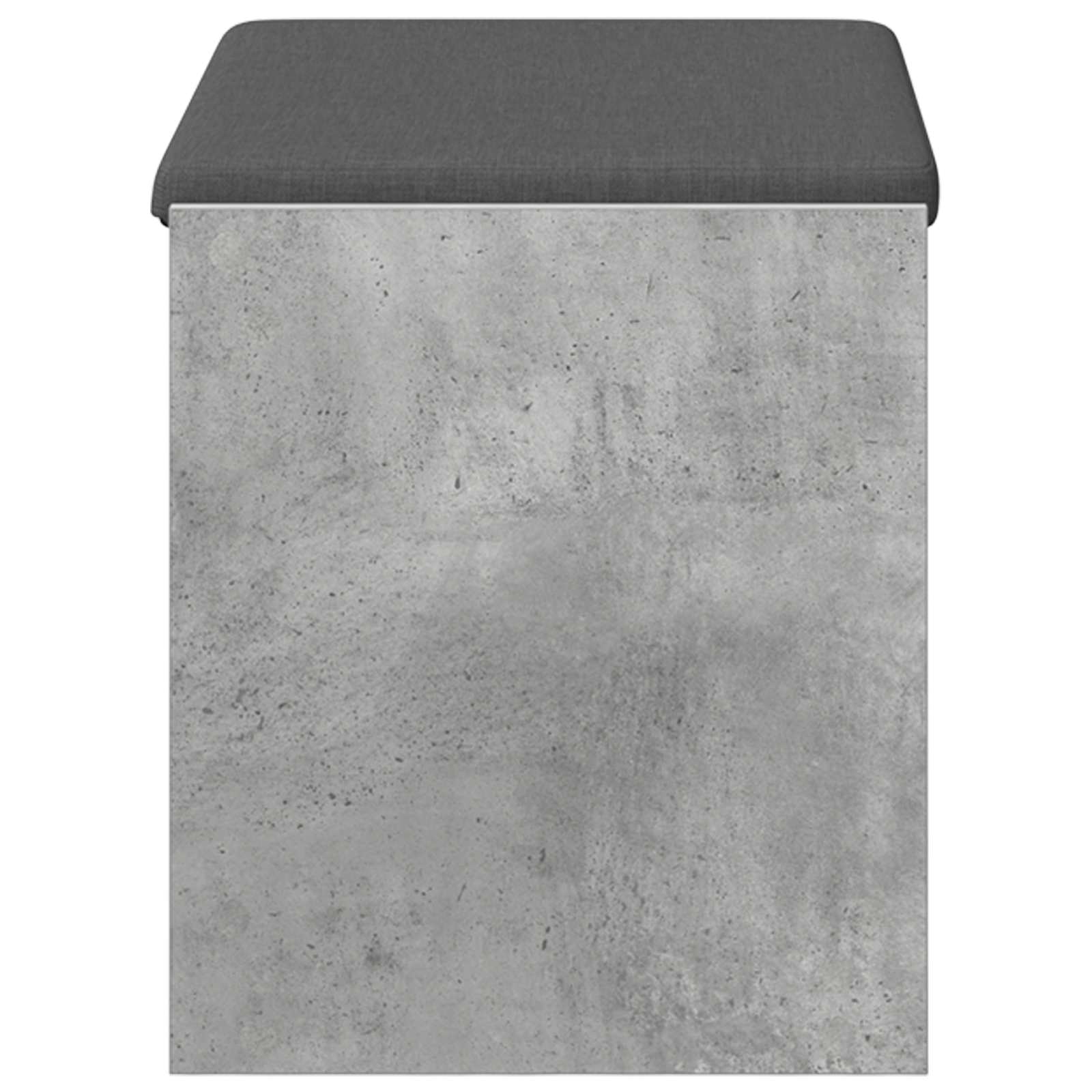 Gangbenk Betonggrå 63 X 38 X 45 Cm Konstruert Treverk Og Stoff