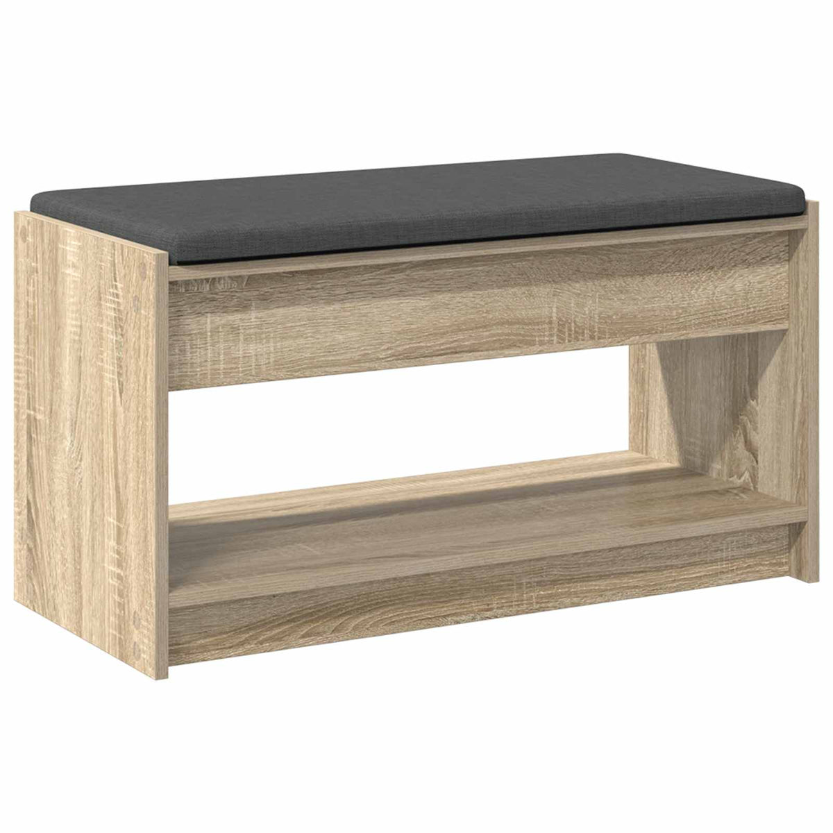 Gangbenk Sonoma Eik 83 X 38 X 45 Cm Konstruert Treverk Og Stoff
