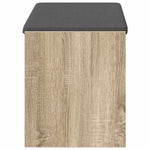 Gangbenk Sonoma Eik 83 X 38 X 45 Cm Konstruert Treverk Og Stoff
