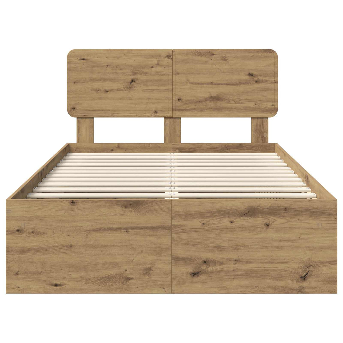 Sengestamme Kunstnerisk Eik 135 X 190 Cm Massiv Furu