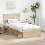 Sengestamme Med Hodegjerde Sonoma 90 X 190 Cm Massiv Furu