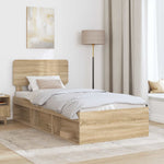 Sengestamme Med Hodegjerde Sonoma 90 X 190 Cm Massiv Furu