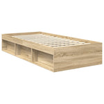 Sengestamme Med Hodegjerde Sonoma 90 X 190 Cm Massiv Furu