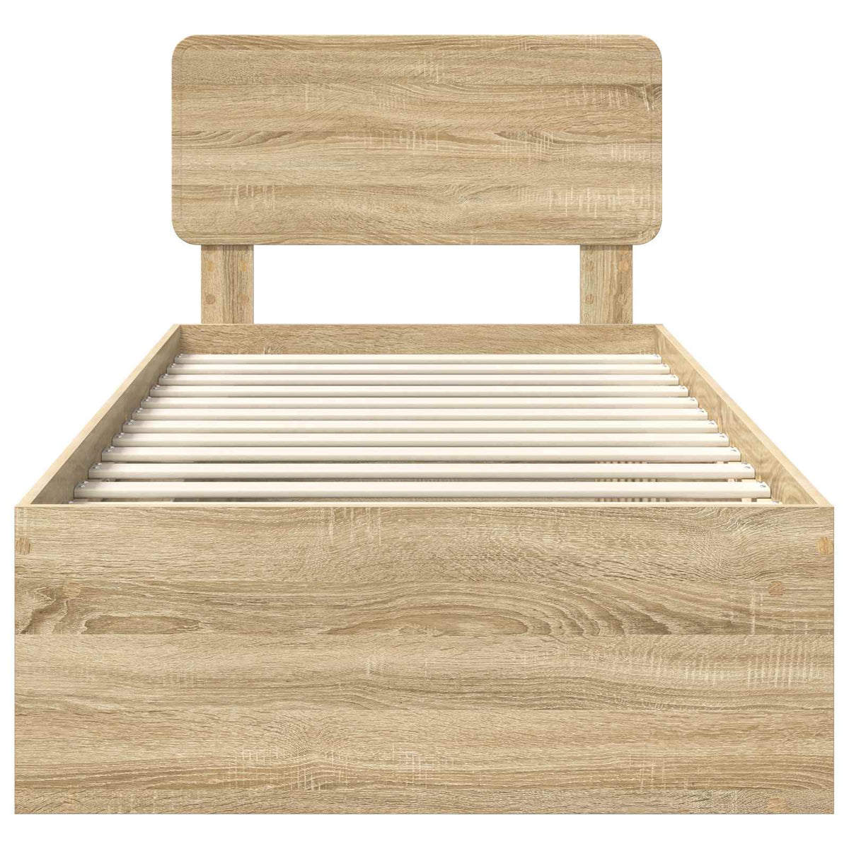 Sengestamme Med Hodegjerde Sonoma 90 X 190 Cm Massiv Furu