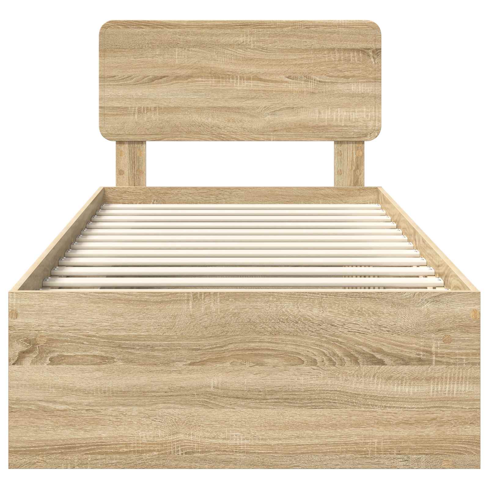 Sengestamme Med Hodegjerde Sonoma 90 X 190 Cm Massiv Furu