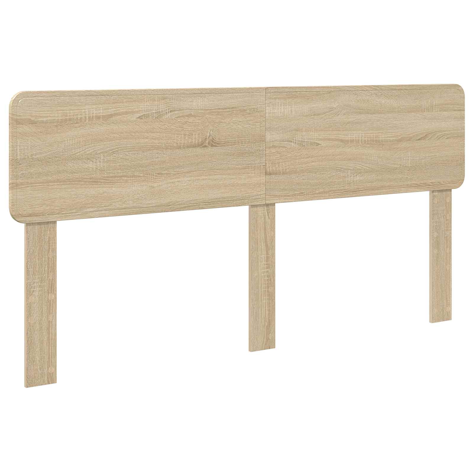 Seng Med Oppbevaring Sonoma Eik 180 X 200 Cm Konstruert Tre