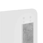 Seng Med Oppbevaring Betonggrå 180 X 200 Cm Konstruert Tre