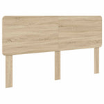 Seng Med Oppbevaring Sonoma Eik 180 X 200 Cm Konstruert Tre