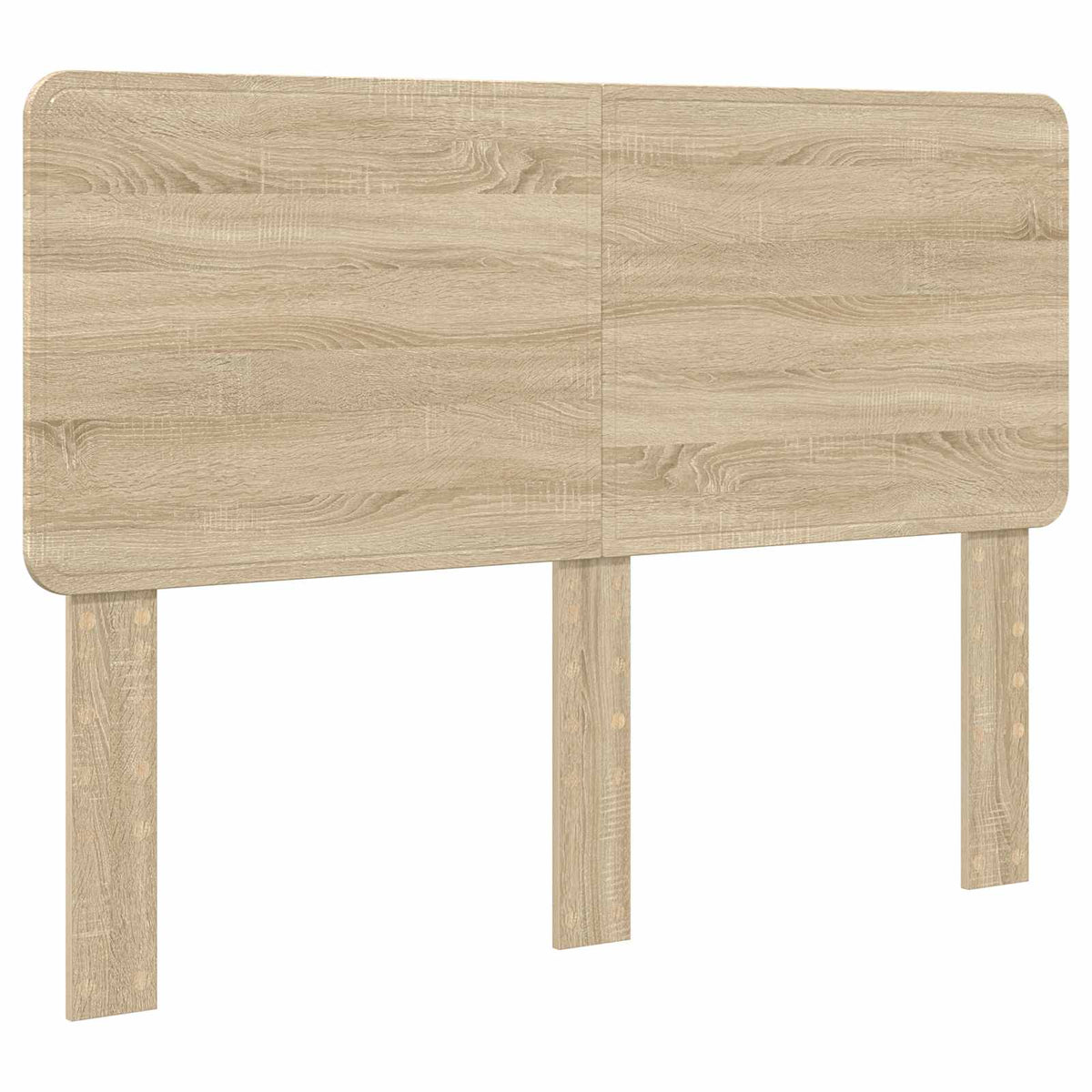Seng Med Oppbevaring Sonoma Eik 140 X 200 Cm Konstruert Tre