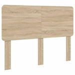 Seng Med Oppbevaring Sonoma Eik 140 X 200 Cm Konstruert Tre