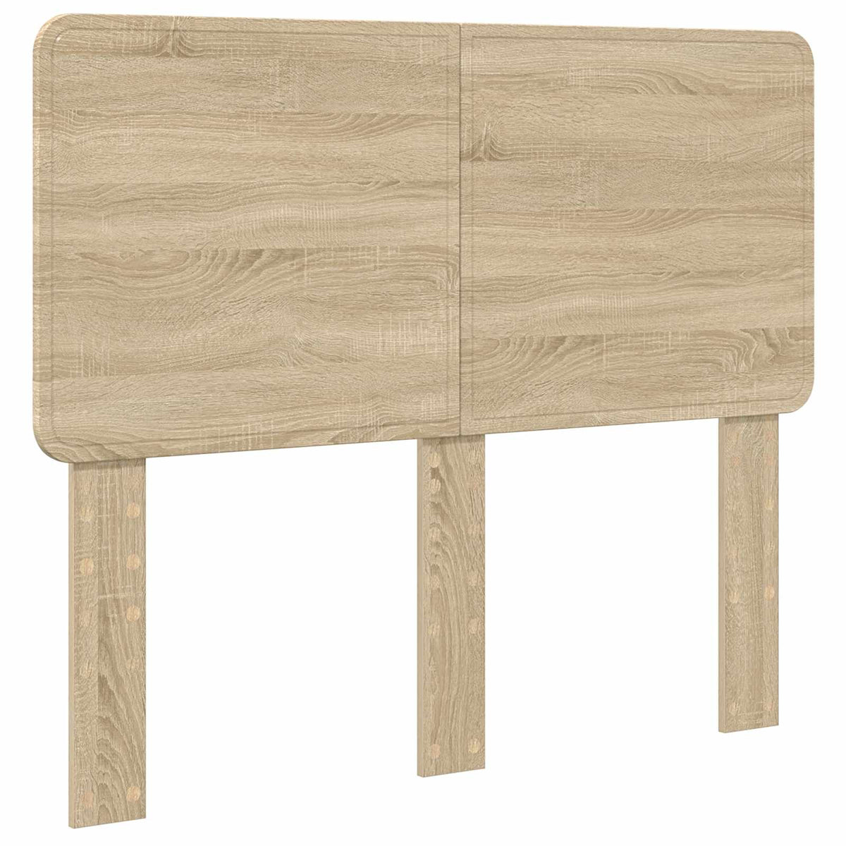 Seng Med Oppbevaring Sonoma Eik 120 X 200 Cm Konstruert Tre