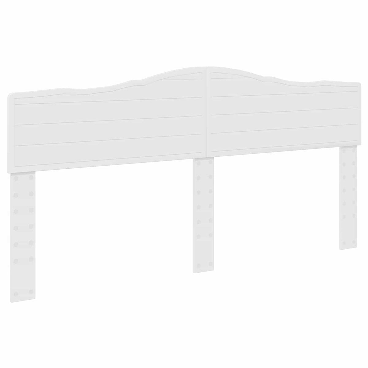 Seng Med Oppbevaring Med Skuff Hvit 180 X 200 Cm Konstruert Tre