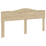 Seng Med Oppbevaring Sonoma Eik 180 X 200 Cm Konstruert Tre