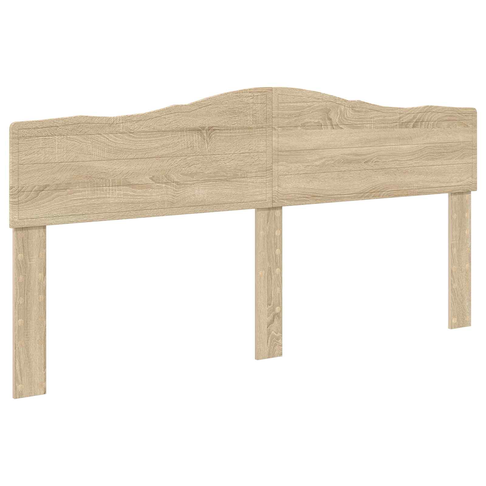 Seng Med Oppbevaring Sonoma Eik 180 X 200 Cm Konstruert Tre