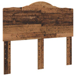 Sengestamme Med Hodegjerde Gammelt Tre 135 X 190 Cm Massiv Furu