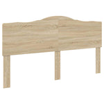 Seng Med Oppbevaring Sonoma Eik 180 X 200 Cm Konstruert Tre