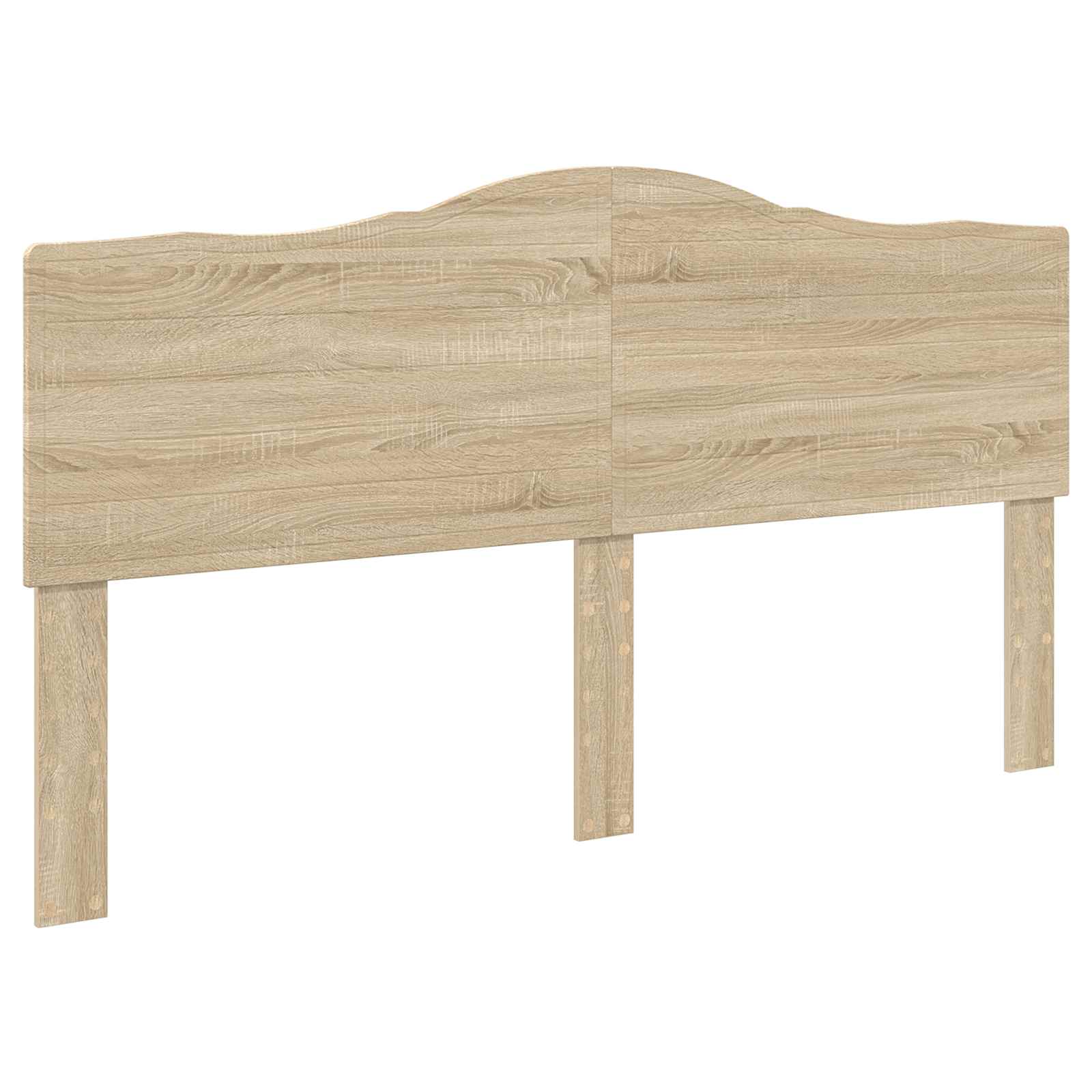 Seng Med Oppbevaring Sonoma Eik 180 X 200 Cm Konstruert Tre