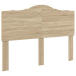 Seng Med Oppbevaring Sonoma Eik 160 X 200 Cm Konstruert Tre