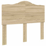 Seng Med Oppbevaring Sonoma Eik 120 X 200 Cm Konstruert Tre